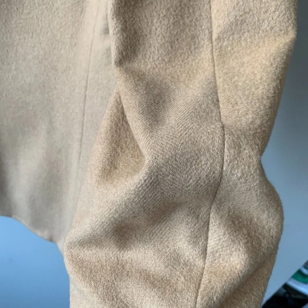 Turnbury Sport Coat Mens‎ Size 42R 100% Camel Hair Khaki Beige Blazer Jacket